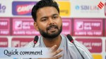 Rishabh Pant finds himself at a crossroads after being left out of the ODI squad. (File photo)