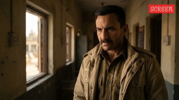 Saif Ali Khan in a still from Kartavya