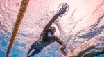 File image of swimmer Sajan Prakash at a training session. (Photo by special arrangement)