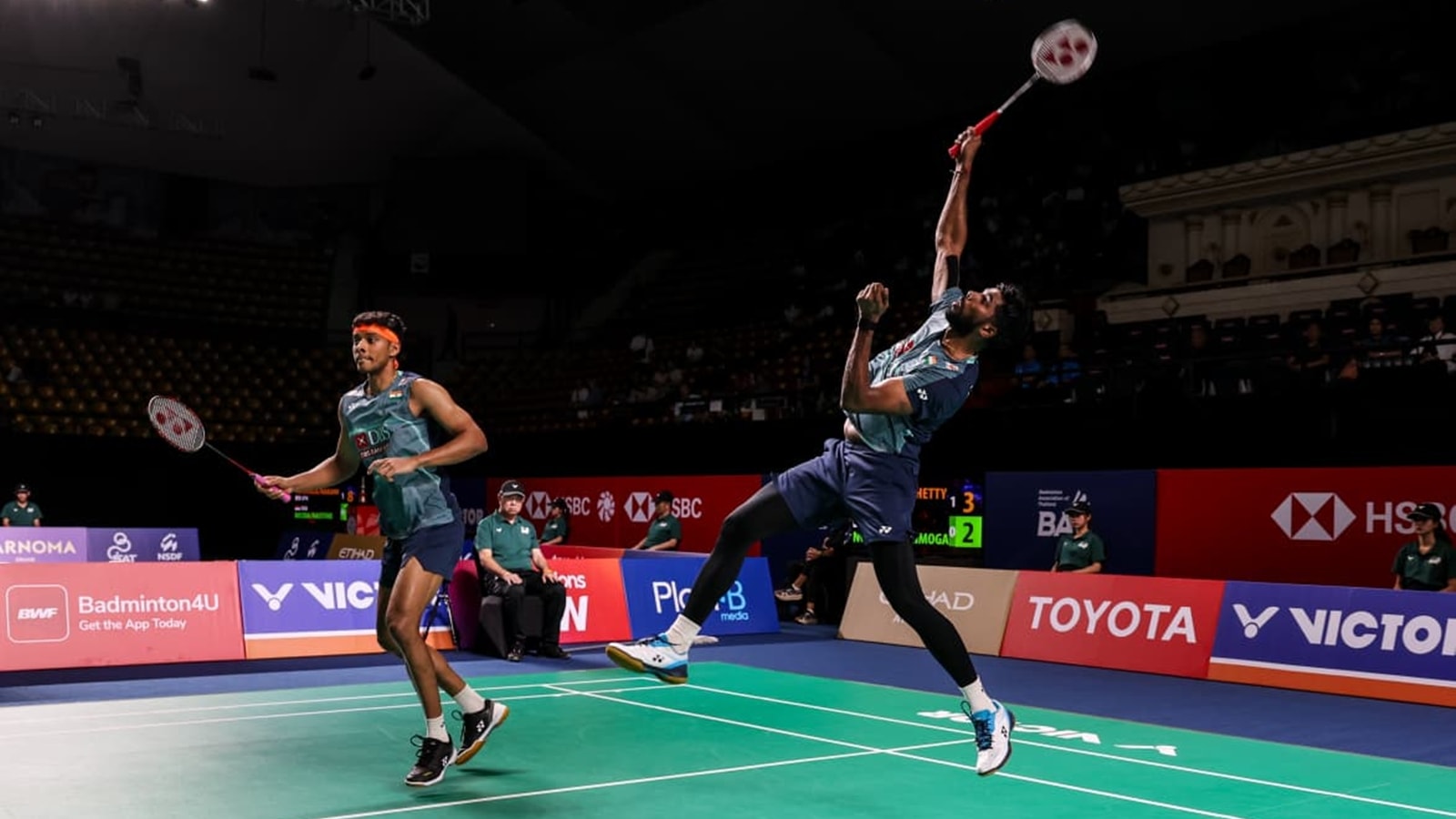 With Indian badminton in the doldrums in this period and only an Australian Open Super 500 crown for Lakshya Sen, Satwik and Chirag could be said to have literally carried the sport. (Badminton Photo)