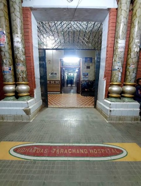 The Rai Bahadur Udhavdas Tarachand Hospital in Shikarpur, Sindh, Pakistan. (Photo: Shafique Ahmed)