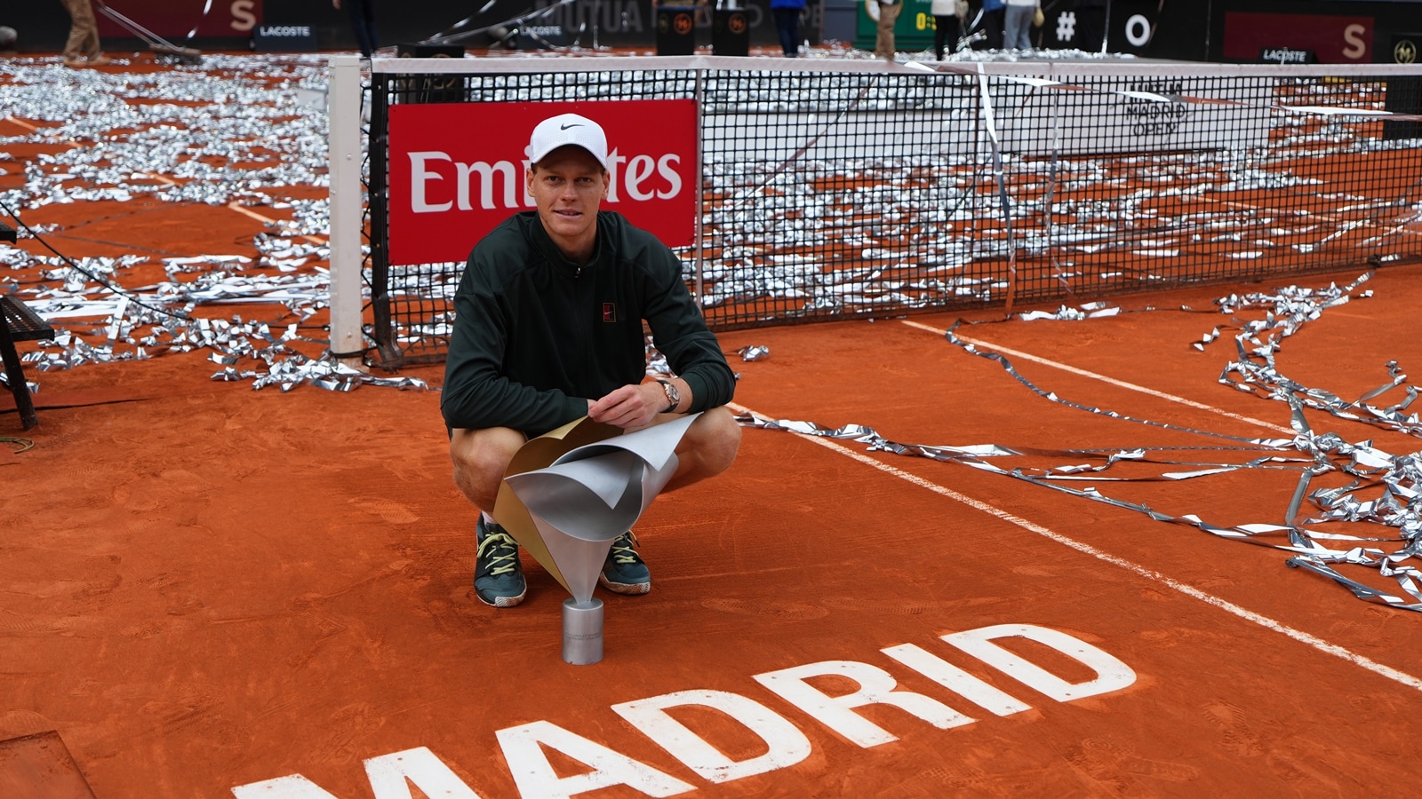 Jannik Sinner wins Madrid Open, beats Zverev after semi defeat of Fils; media report record fifth successive Masters title