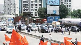 The Sion–Panvel Highway, already under pressure due to ongoing infrastructure works, witnessed severe bottlenecks through Tuesday night till Thursday.