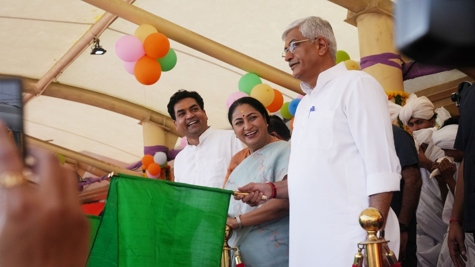 Hindu pilgrims, devotees in focus, Delhi govt flags off 3-day Somnath Yatra