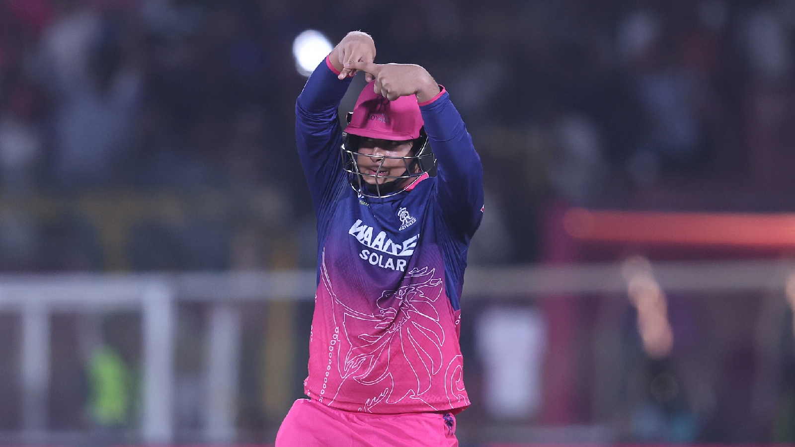 ‘Chahta nahin tha sabko bataoon’: Sooryavanshi reveals reason behind ‘A’ celebration in RR-LSG match