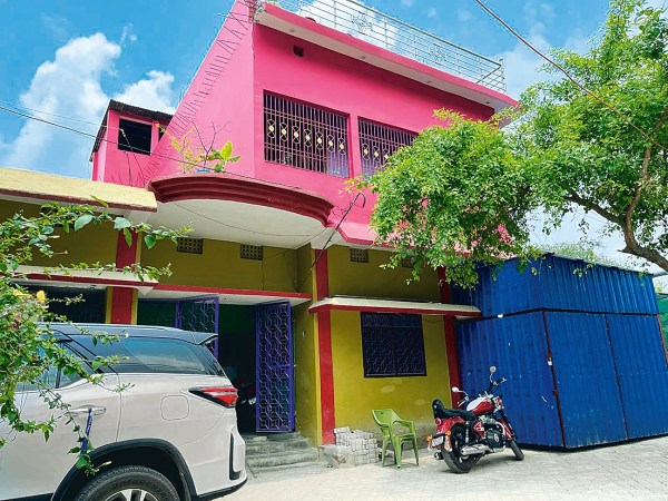 Vaibhav Sooryavanshi's home in Samastipur, Bihar. (Sandip G)