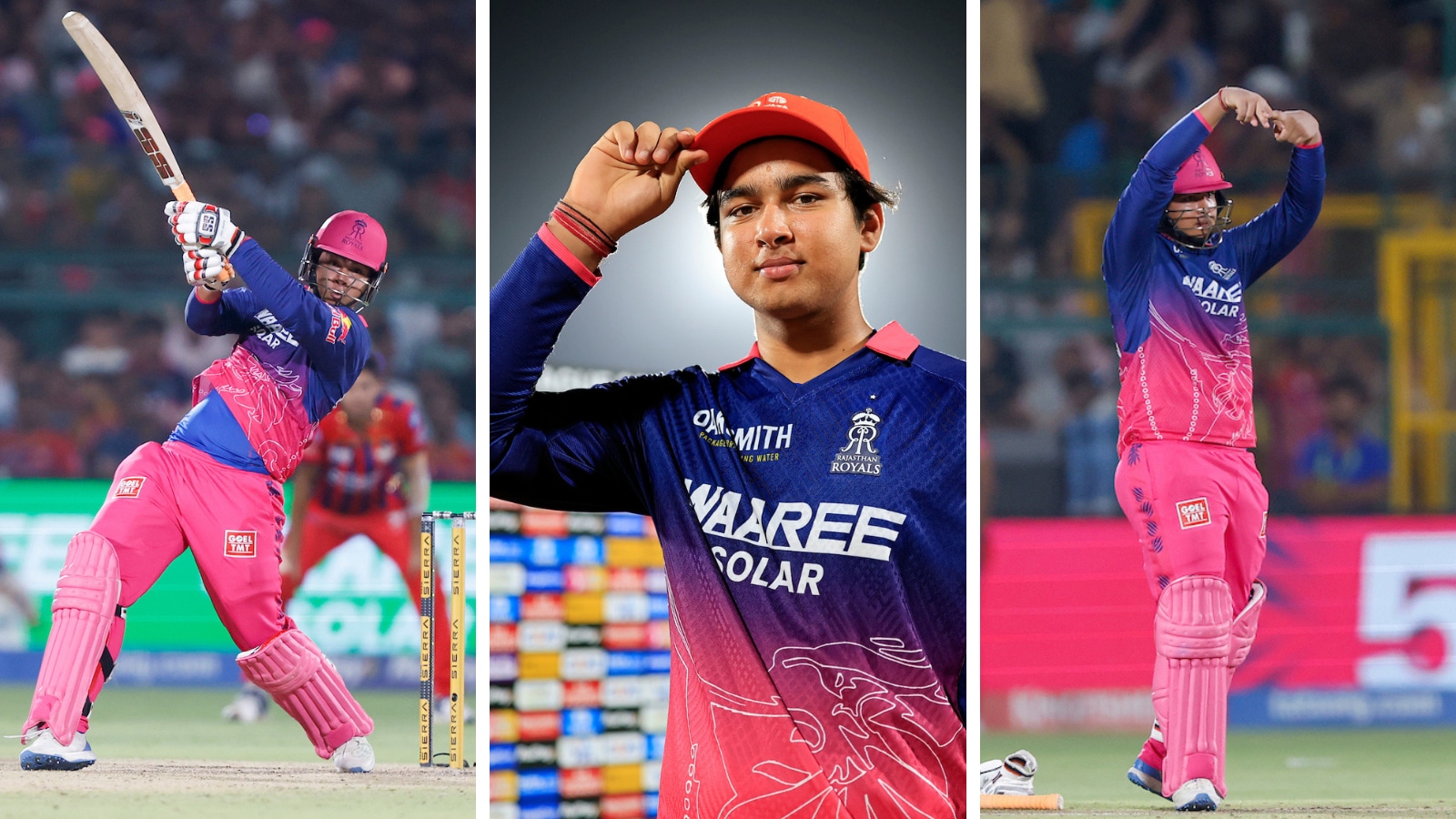 Fastest to 50 sixes, 500 runs: Sooryavanshi shatters more IPL records in RR-LSG match