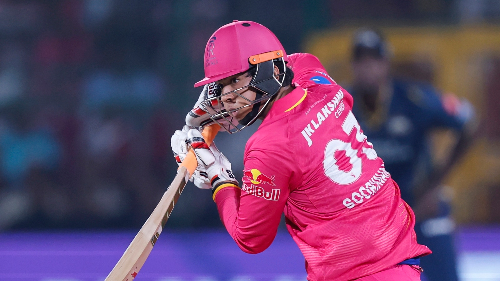 Sooryavanshi scored 36 off 16 balls against GT. (BCCI/Creimas Photo)