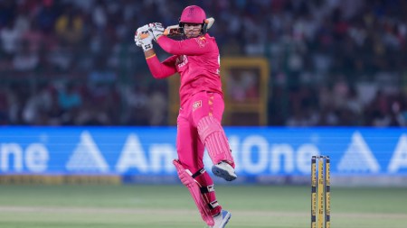 Sooryavanshi could break the record for most sixes by an Indian in IPL season during the DC vs RR match. (CREIMAS)