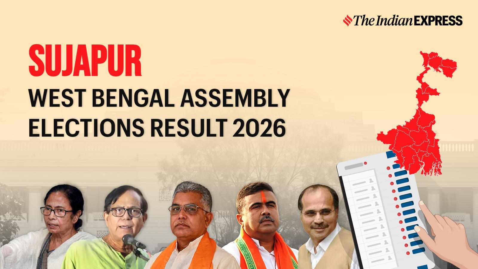Sujapur Assembly Election Result 2026 LIVE: 	SABINA YEASMIN of TMC is Leading