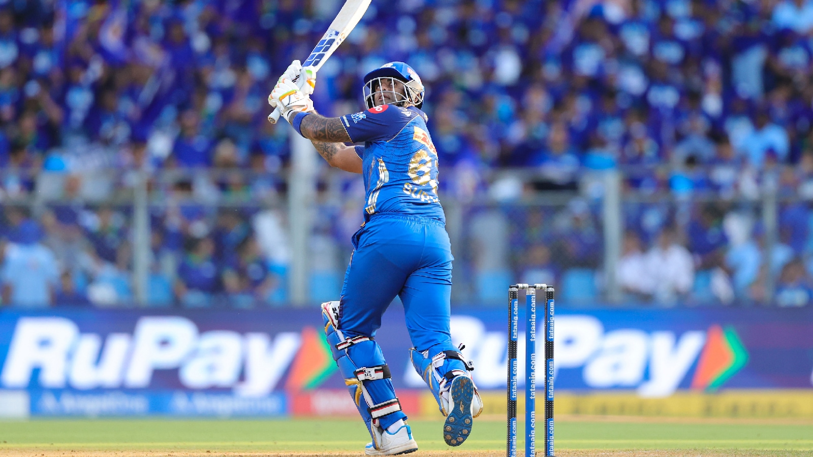 Suryakumar Yadav also downplayed rumours of a wrist injury affecting his shots on Sunday. (CREIMAS)