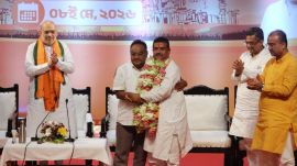BJP announce Suvendu Adhikari as next Bengal CM (Express Photo)