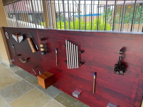A sound installation sourced from Svaram (Express photo)