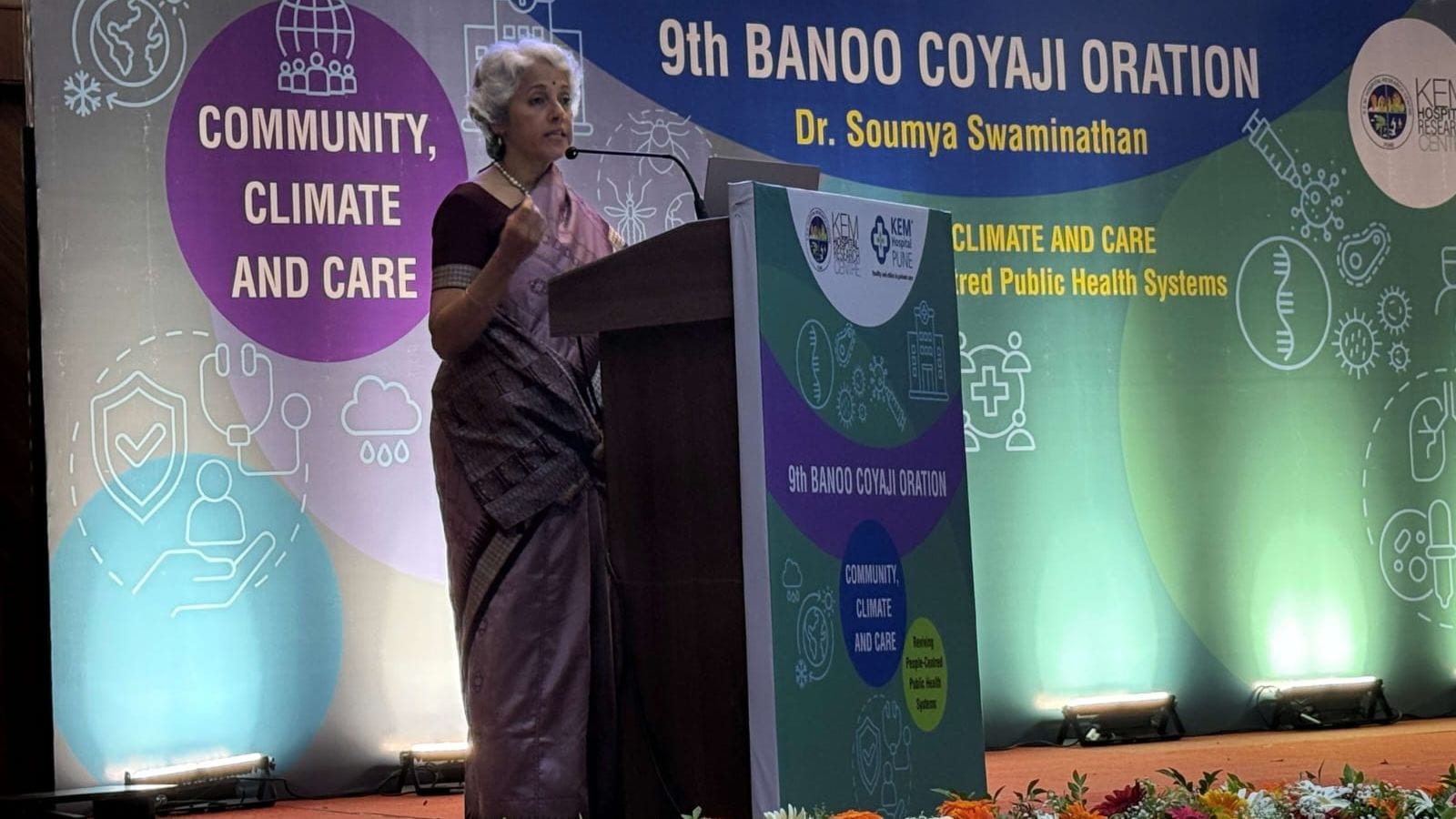 Need for climate sensitive, locally responsive healthcare systems: Dr Soumya Swaminathan