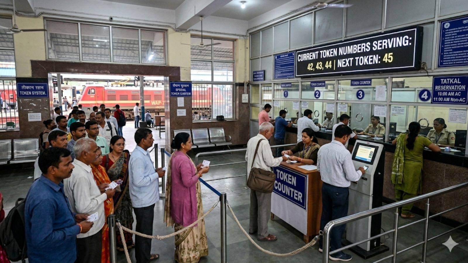 Tatkal ticket booking rules: Railways introduces token system at all stations of Kota Division