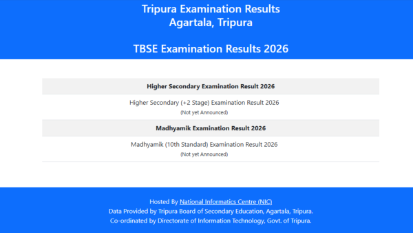 TBSE Class 10, Class 12 result tripura board