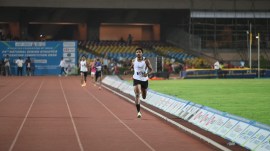 Tejaswin, who transitioned from high jump to combined events, is in the fourth year of doing Decathlon but the climb to this mountain of 8000 points started back in 2019 when he made a bet with his University buddy, Aaron Booth. (AFI Photo)