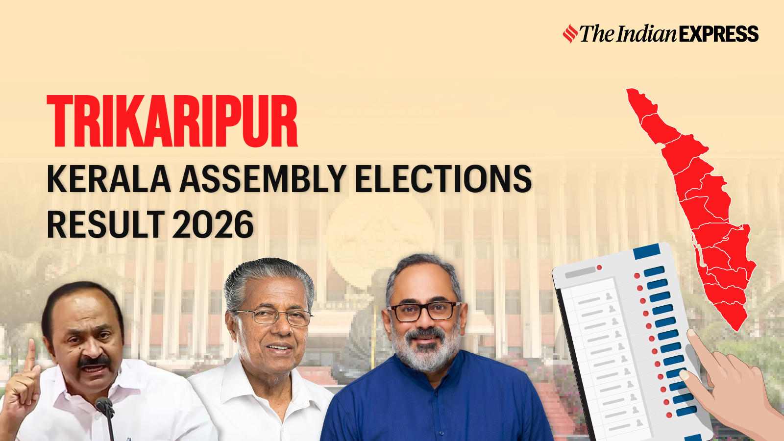 Trikaripur Assembly Election Result 2026 LIVE: Winner, Vote Share and Party-wise Trends