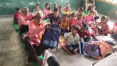 In this UP village, 60+ residents set foot in school for the first time