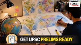 upsc prelims 2026 revision checklist places in news