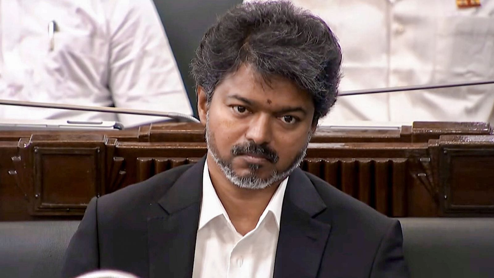 Tamil Nadu Government Formation Live Updates: Vijay visits AIADMK MLA Shanmugam’s residence
