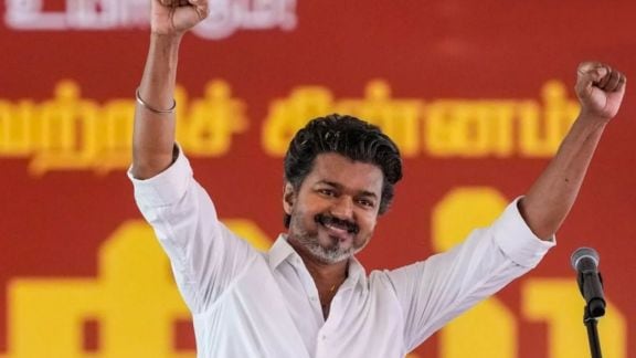C Joseph Vijay is set to take oath as Tamil Nadu Chief Minister in Chennai, with the Governor approving a new Cabinet after TVK secured majority support.