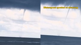 waterspout near Odisha coast