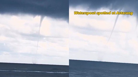 waterspout near Odisha coast