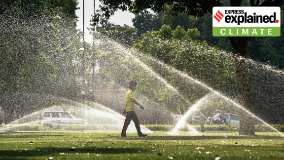 The Kartavya Path in New Delhi on April 27. Climate