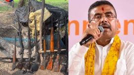 Sandeshkhali arms haul Suvendu Adhikari