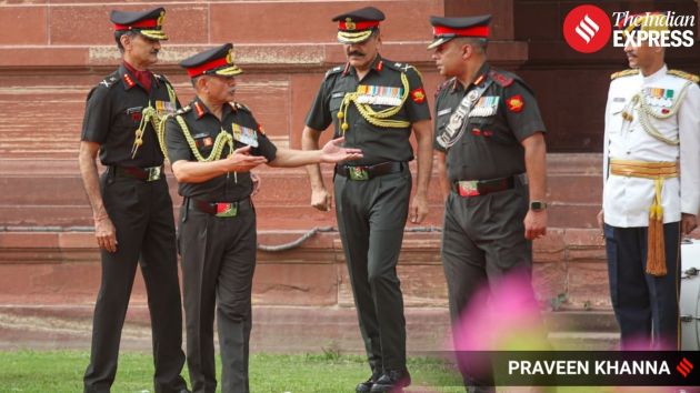 Gen Dwivedi was commissioned into the Jammu and Kashmir Rifles in 1984