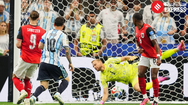 Lionel Messi shattered another record on Monday in the match against Austria