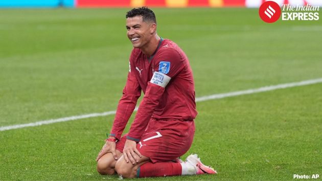 Ronaldo had previously achieved the feat of scoring in five different World Cups