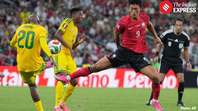 South Africa opened its World Cup with a 2-0 loss to Mexico