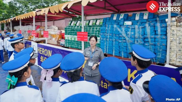 It has been a major source of illegal drugs destined for East and Southeast Asia