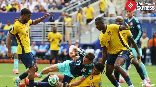 Germany clinched first place in Group E with victories in its first two games