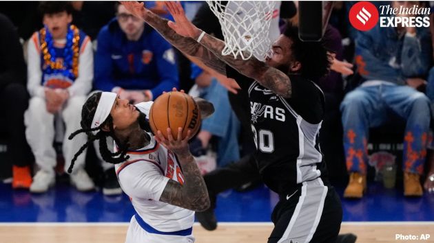 “We got on our heels — we missed some shots,” Spurs coach Mitch Johnson said