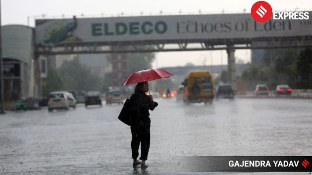 Storm activity intensified over the city and adjoining NCR areas