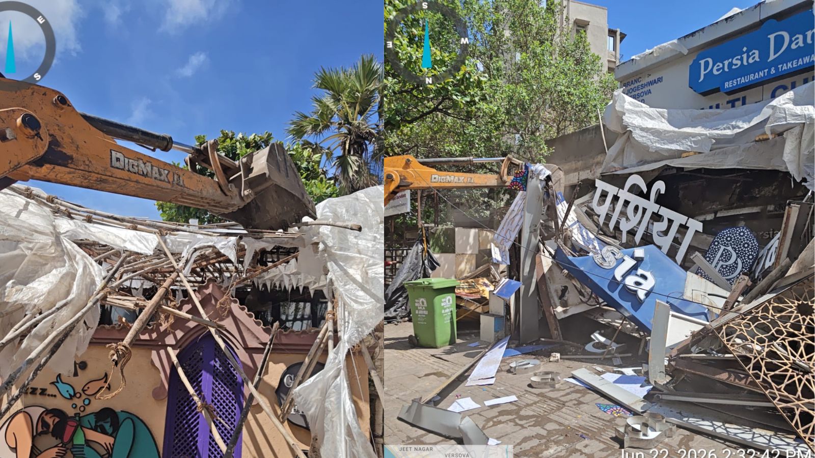 BMC reclaims footpaths, demolishes 17 illegal structures in Mumbai