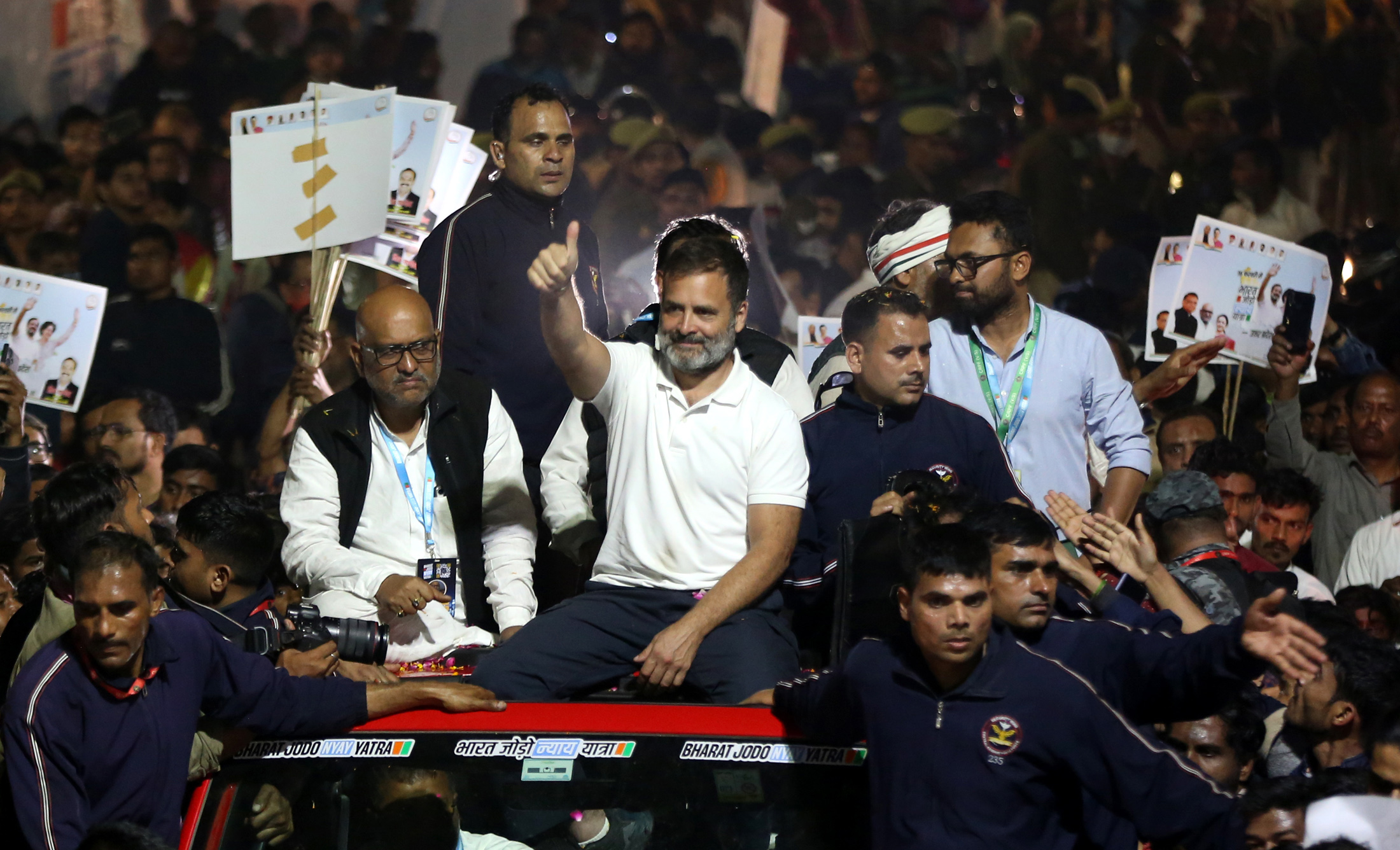 Rahul Gandhi is mentioned in UP in ways that show that, perhaps, he is shaking off a past image as a political dilettante. (Express Photo by Vishal Srivastav)