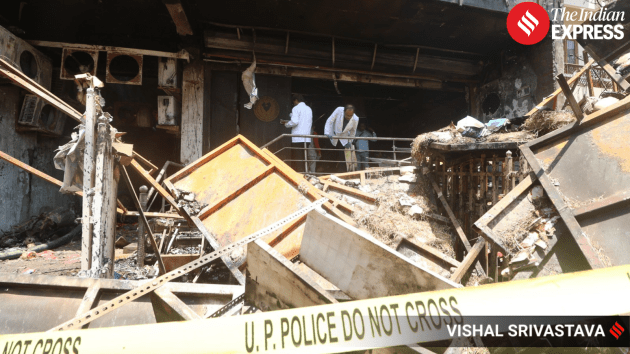 Before the SIT team arrived, a six-member team of forensic laboratory experts had reached the spot in the morning