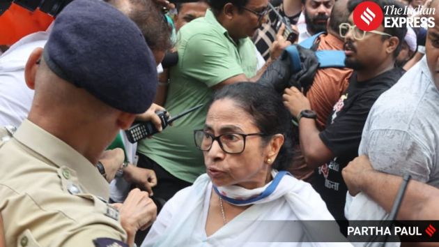 Banerjee also used the platform to condemn the alleged assault on her nephew and senior TMC leader Abhishek Banerjee