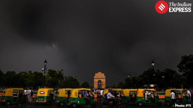 Thunderstorms accompanied by rain, lightning and gusty winds swept across Delhi-NCR