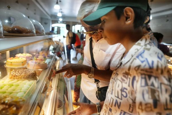 In 1945, the Swiss couple who started the bakery sold it to Brij Mohan Tandon, who had been working as the General Manager.