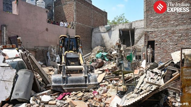 Neighbours also claimed that utensil polishing and charger-related work was being carried out at the location