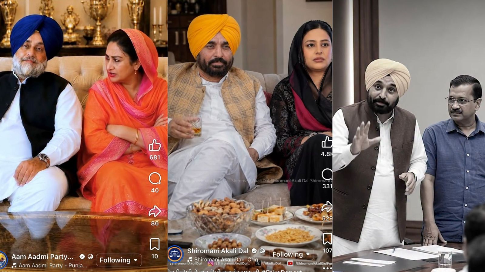 Punjab politicians ramp up AI usage to target rivals with videos like these