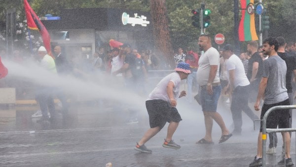 Albania Protest Kushner