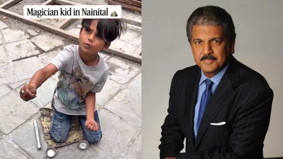 Anand Mahindra Nainital street magician