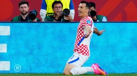 Ante Budimir's goal helped Croatia beat Panama in the FIFA World Cup 2026. (AP)