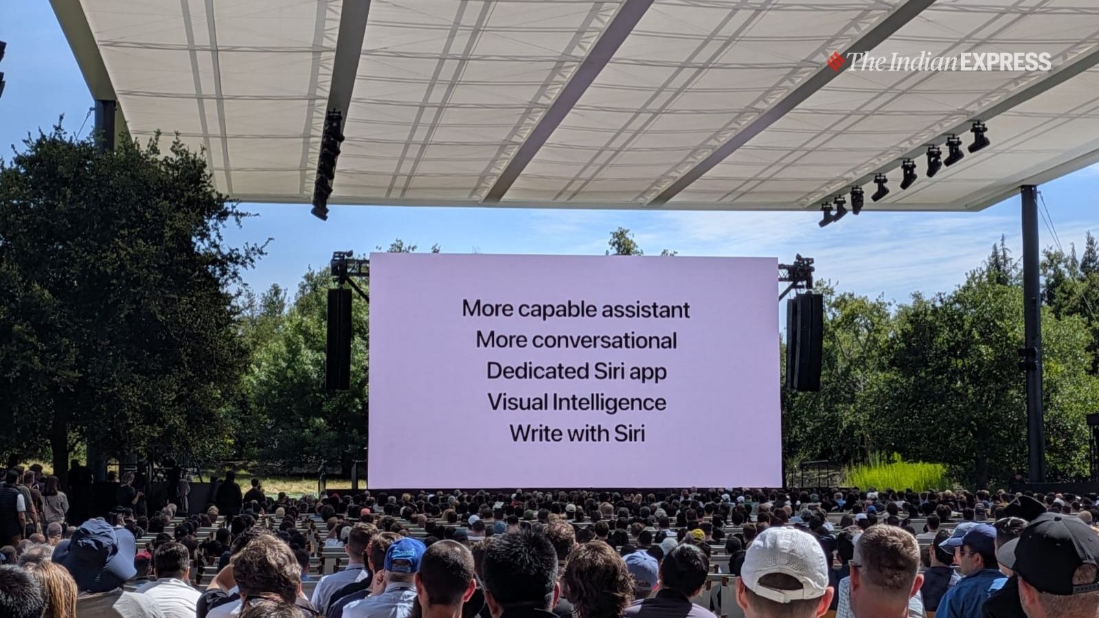 WWDC 2026 highlighted Apple’s ambition to bring personal AI experiences to consumers while maintaining its longstanding emphasis on privacy. (Image: The Indian Express/ Anuj Bhatia)